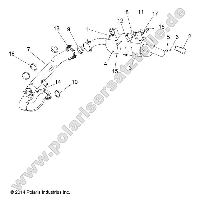 Engine, Exhaust System