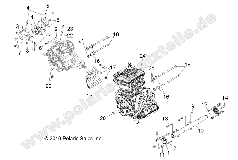 ENGINE, TRANSMISSION MOUNTING ENGINE, TRANSMISSION MOUNTING