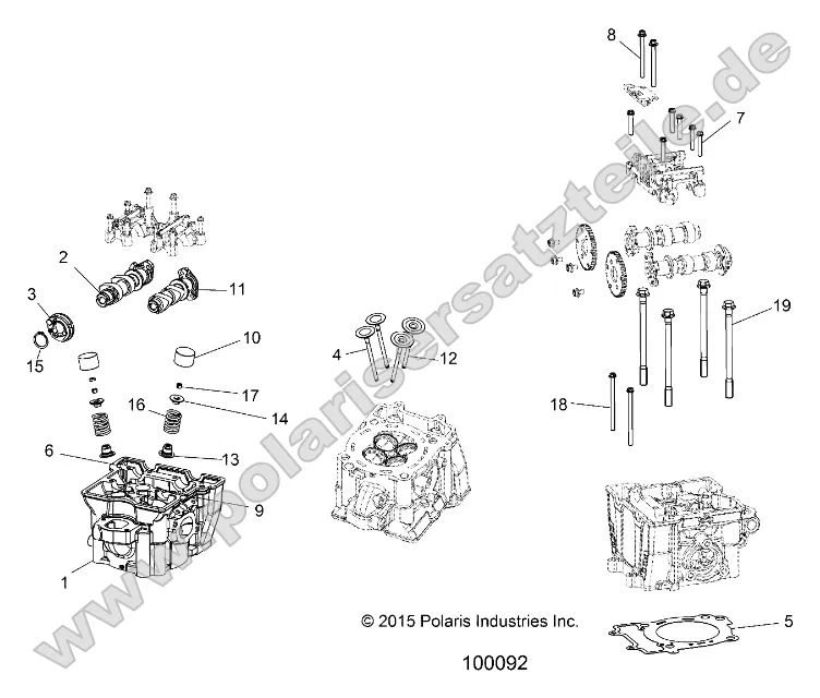 Engine, Cylinder Head, Cams and Valves
