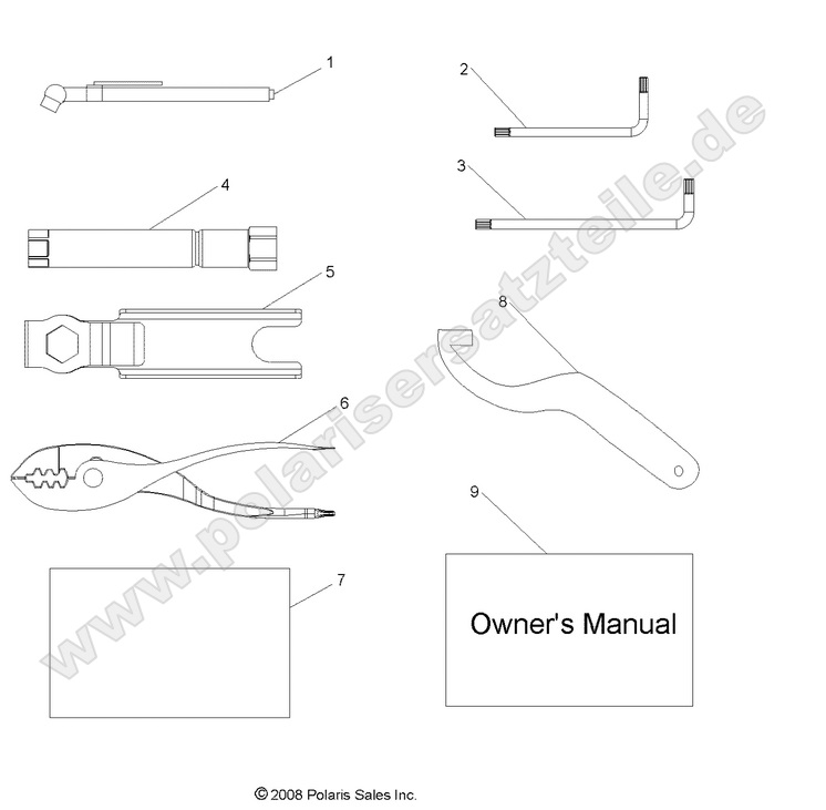 REFERENCES, TOOL KIT and OWNERS MANUAL