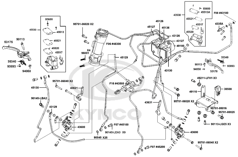 Hauptbremszylinder, Bremsleitungen & Steuergerät ABS Hauptbremszylinder, Bremsleitungen & Steuergerät ABS