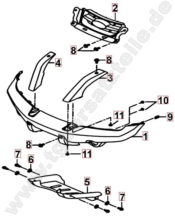 Stossstange vorne Stossstange vorne