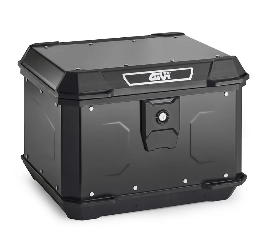 Givi Monolock Topcase Alpina ALP44B Aluminium schwarz - 44 Liter - inkl. Montagekit