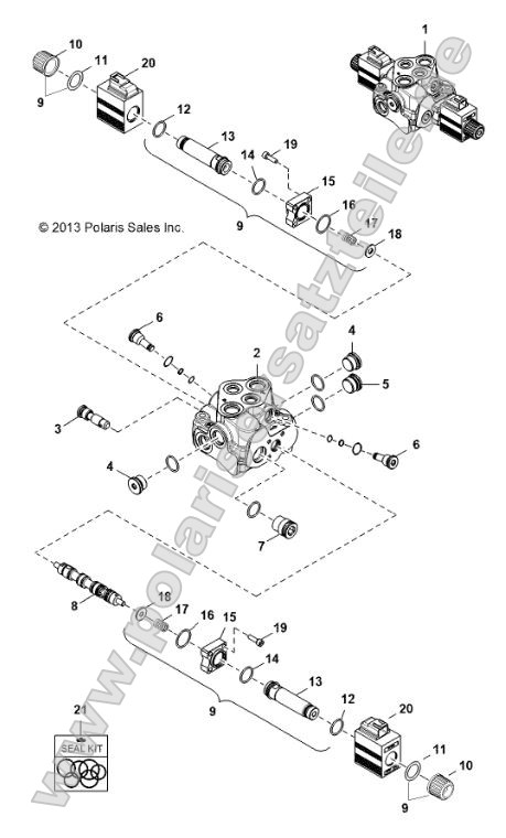 Hydraulics, Auxiliary Valve Hydraulics, Auxiliary Valve