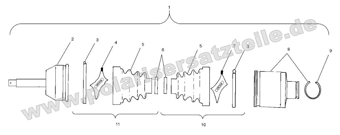 Rear Drive Shaft Rear Drive Shaft