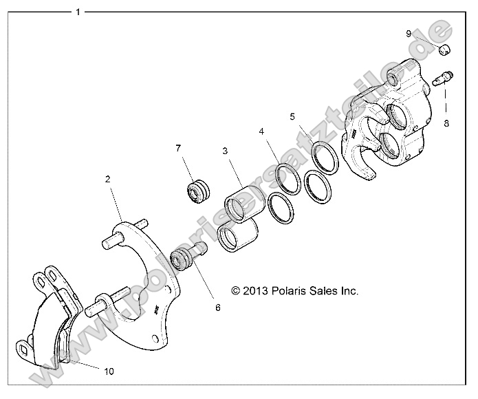 Brakes, Rear Caliper Brakes, Rear Caliper