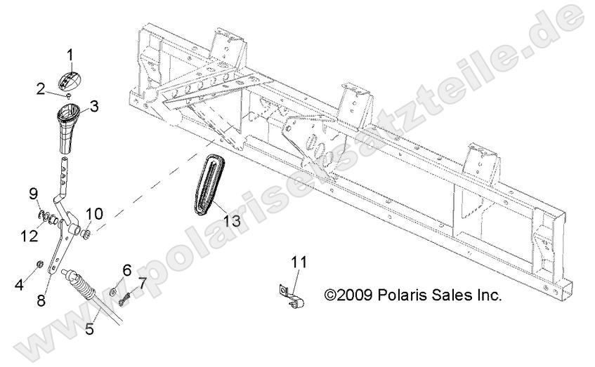 DRIVE TRAIN, GEAR SELECTOR