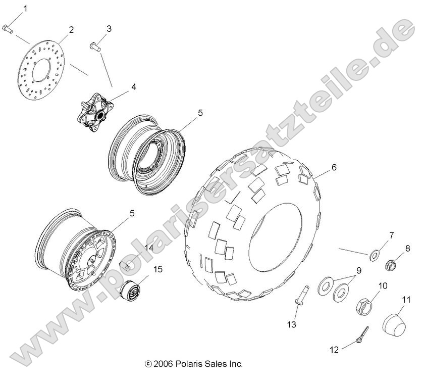 WHEELS, REAR