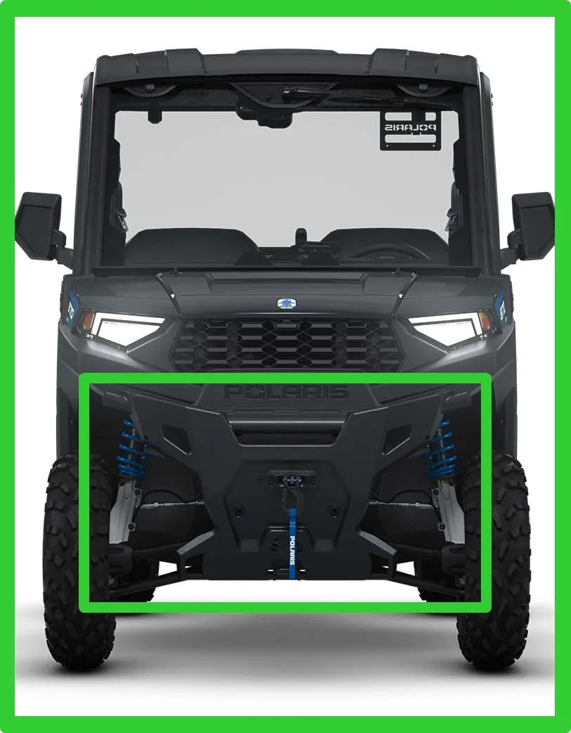 Polaris obere Stoßstange vorne - Ranger 570 SP /Crew Mid-Size 2022- - 2885084