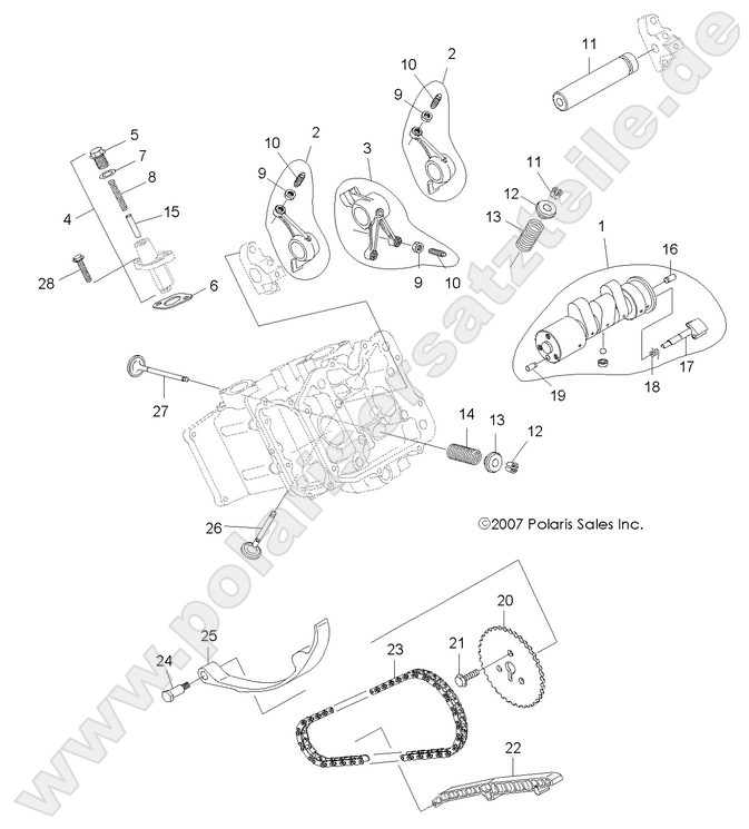 ENGINE, VALVE and CAMSHAFT