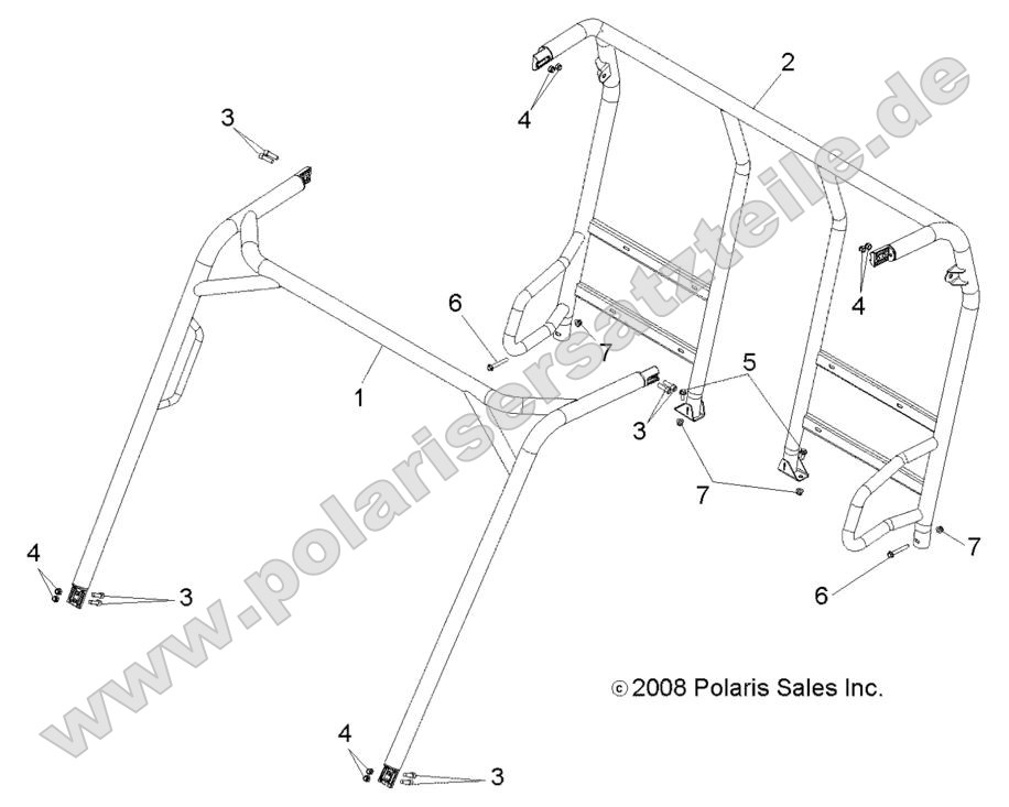 Chassis, Cab Frame