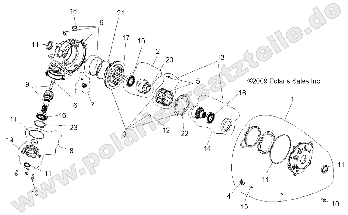 GEARCASE, FRONT (If Built After 7/24/06) GEARCASE, FRONT (If Built After 7/24/06)