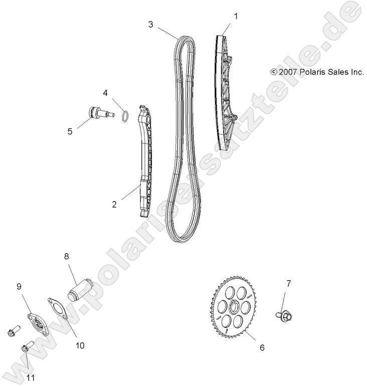 ENGINE, CAM CHAIN