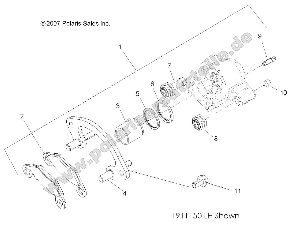 Brakes, Front Caliper Brakes, Front Caliper