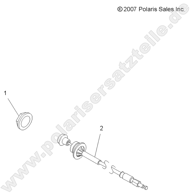 ENGINE, CHOKE CABLE
