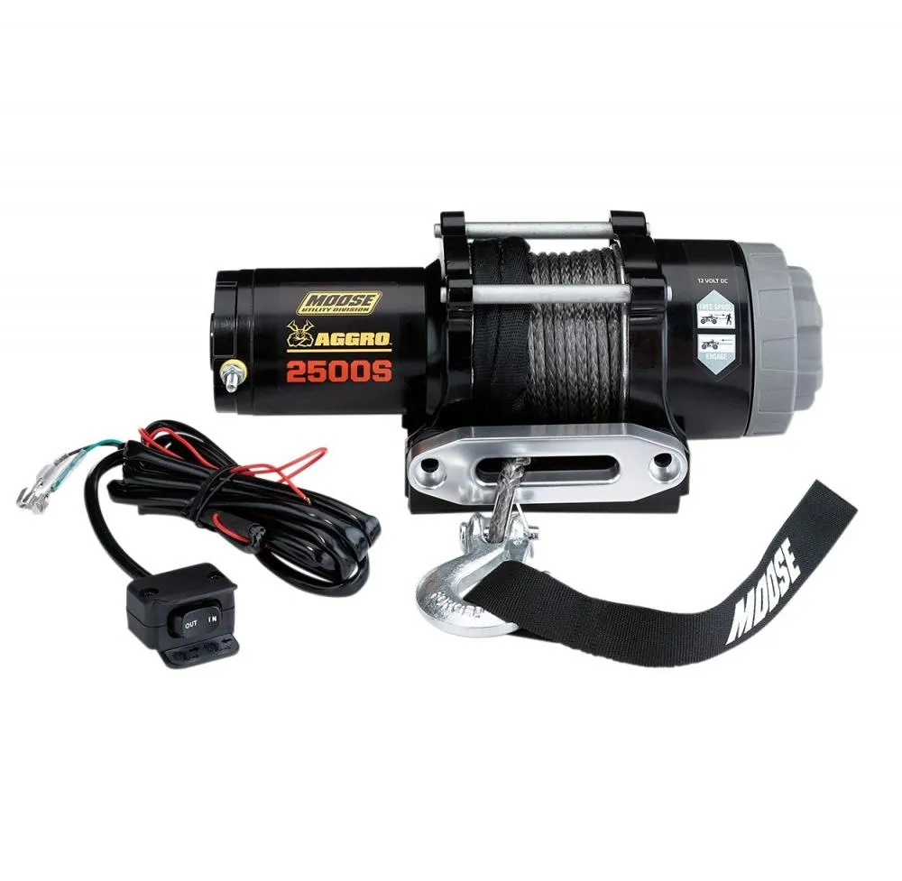 Moose_Utility_Division_ATV_Seilwinde_AGGRO_2500_S_12V_1134_kg___Synthetikseil_45050784 Moose Utility Division ATV Seilwinde AGGRO 2500 S 12V 1134 kg - Synthetikseil