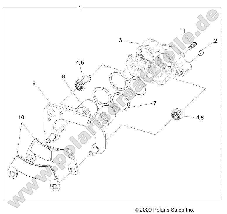 Brakes, Front Caliper Brakes, Front Caliper