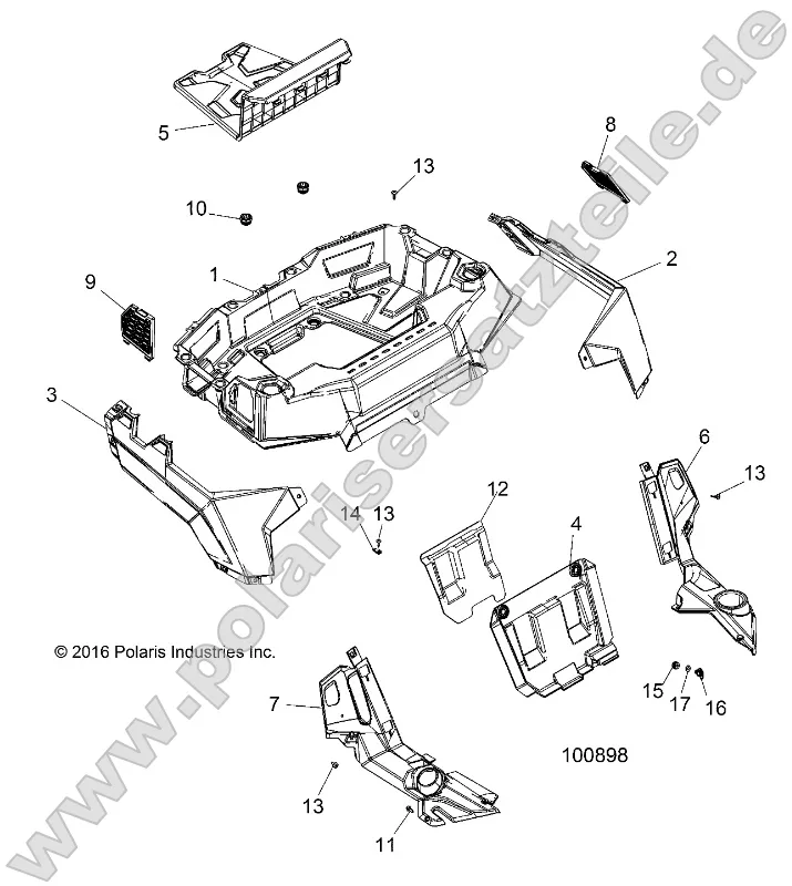 Body, Rear Rack and Fenders Body, Rear Rack and Fenders