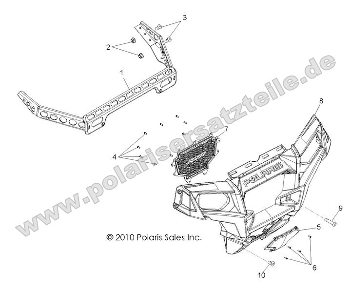 BODY, FRONT BUMPER