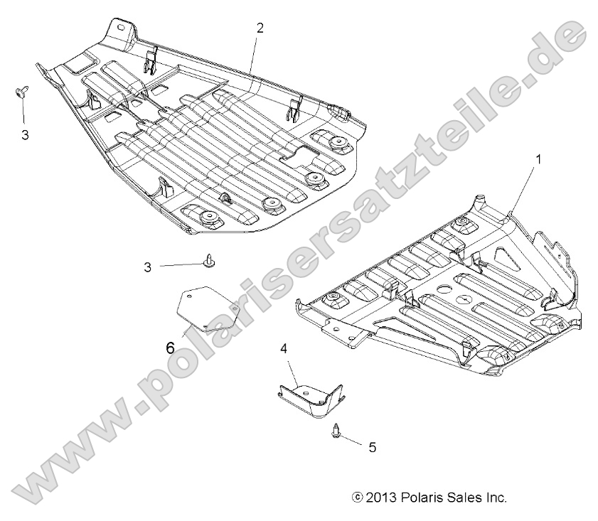 Body, Skid Plates Body, Skid Plates