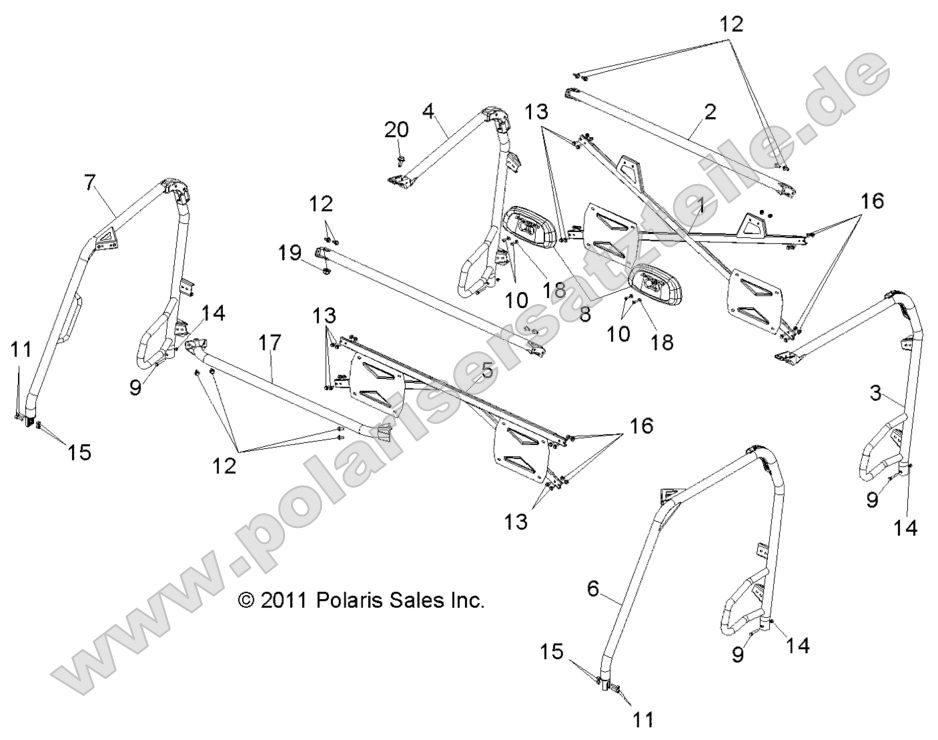 Chassis, Cab Frame
