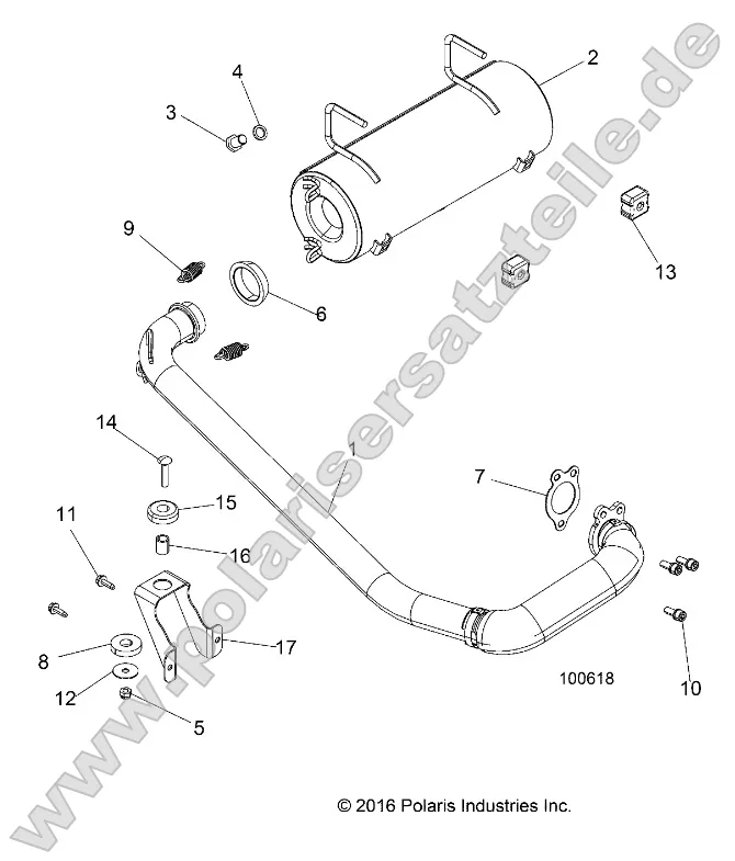 Engine, Exhaust System