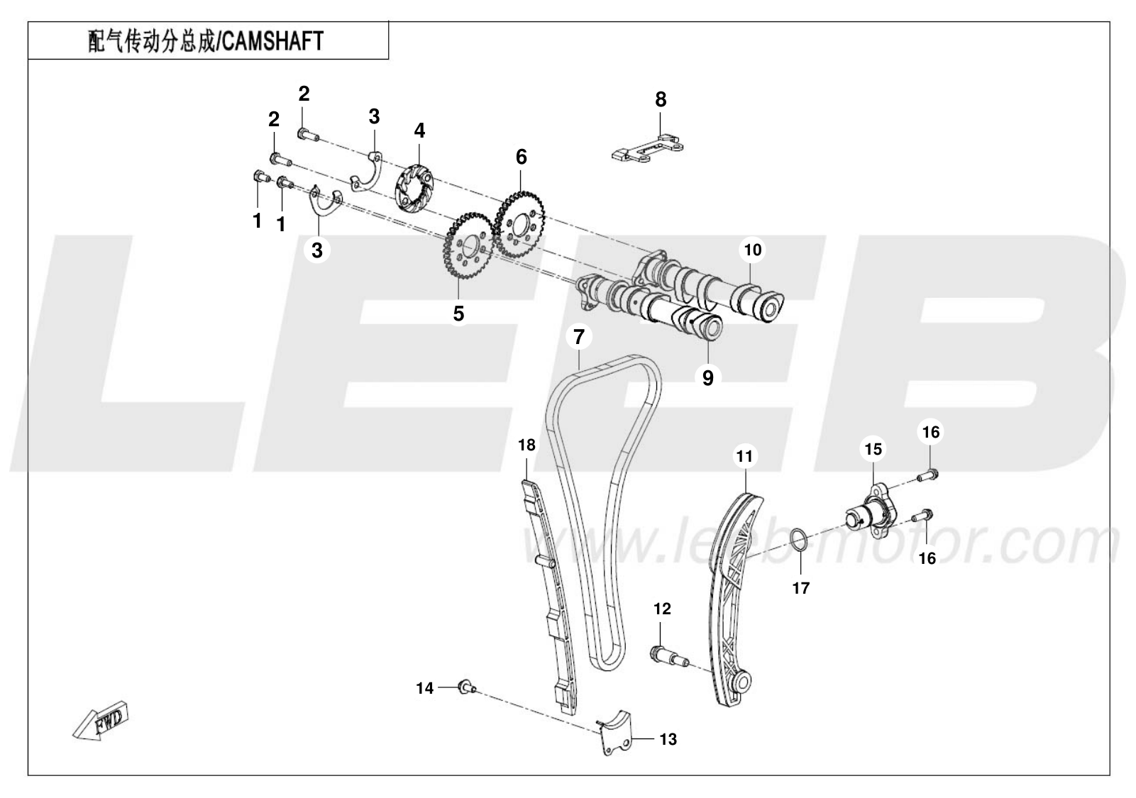 E02-5 CAMSHAFT E02-5 CAMSHAFT