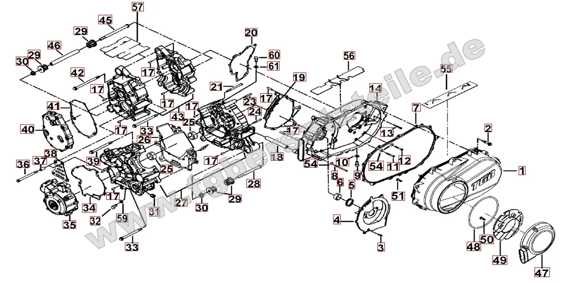 Motorgehäuse Motorgehäuse