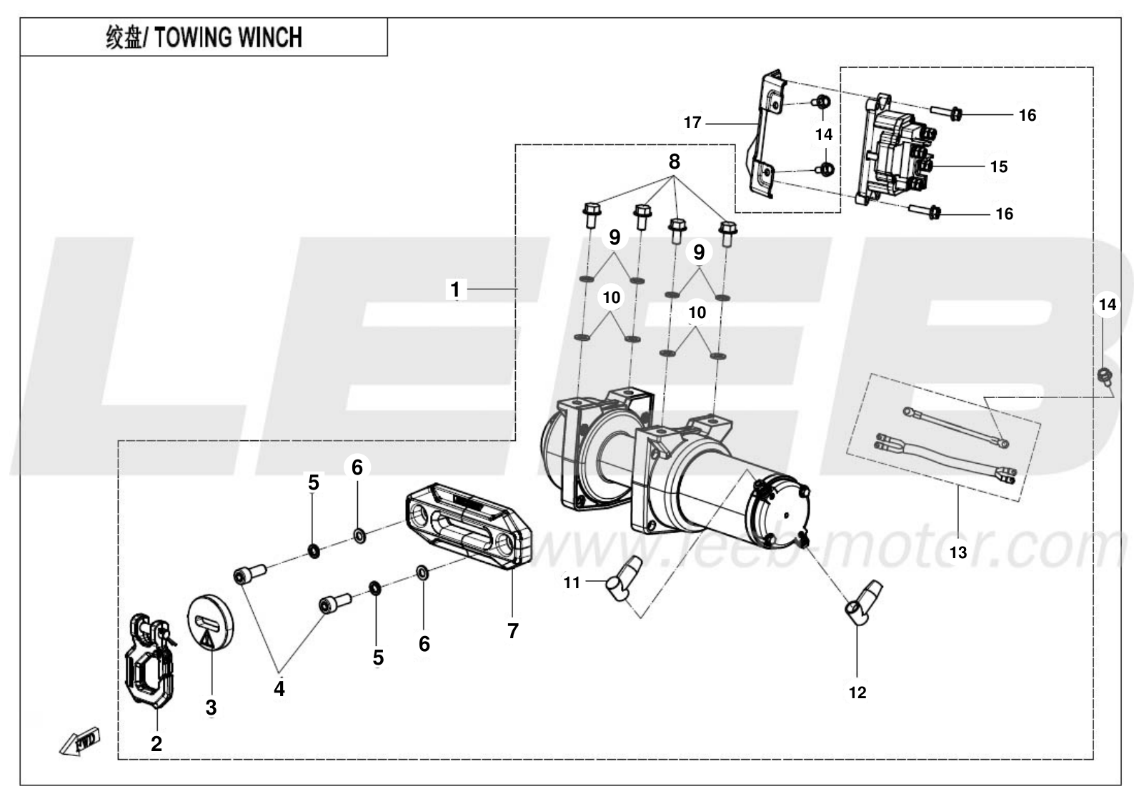 F15-2 TOWING WINCH