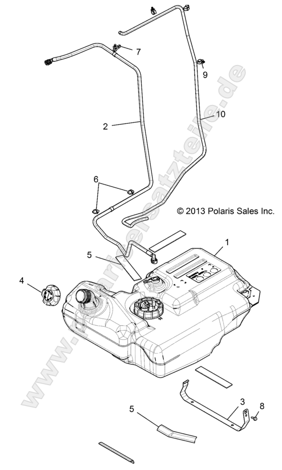 BODY, FUEL TANK BODY, FUEL TANK