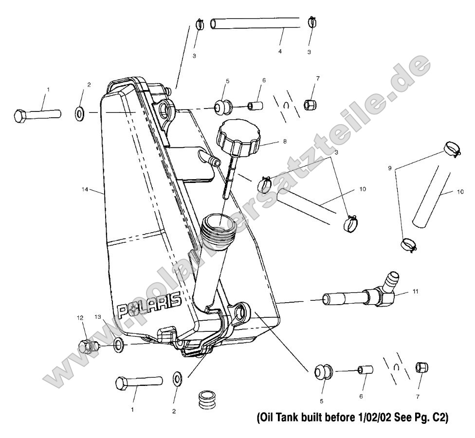 Oil Tank (if built after 1/02/02)