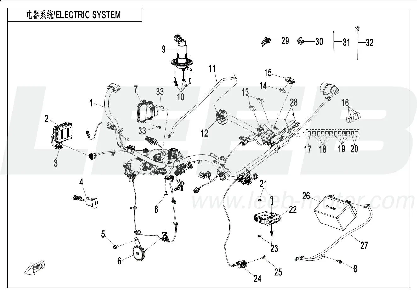 Elektrisches System / Bordelektrik Elektrisches System / Bordelektrik