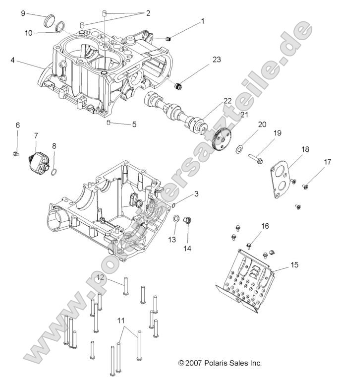 Engine, Crankcase