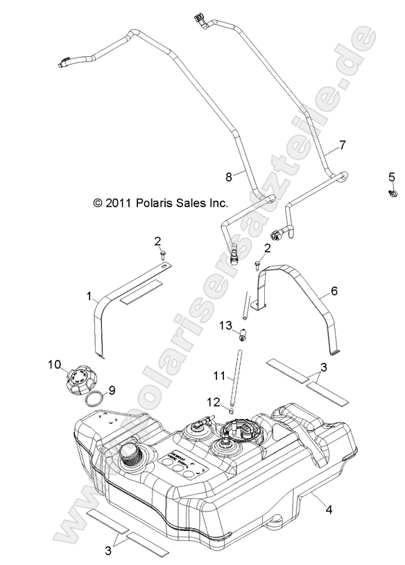 BODY, FUEL TANK BODY, FUEL TANK