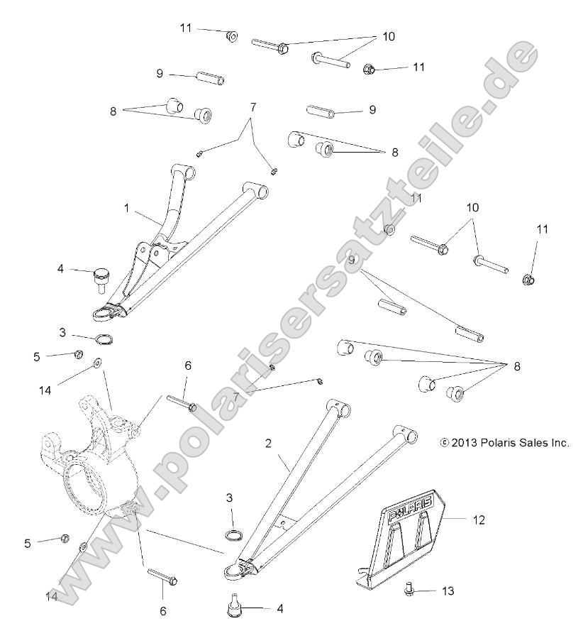 Suspension, Front A-Arms Suspension, Front A-Arms