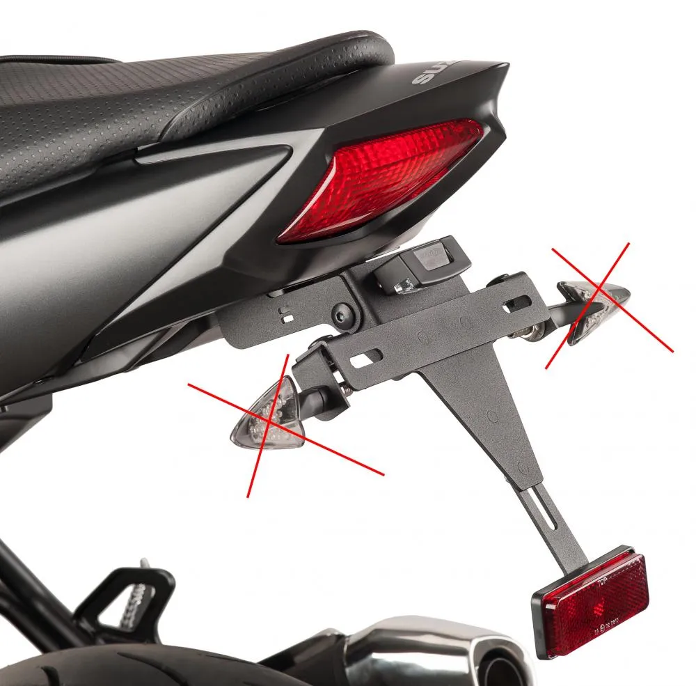 Puig Kennzeichenhalter Set Suzuki SV 650 /X 2016-