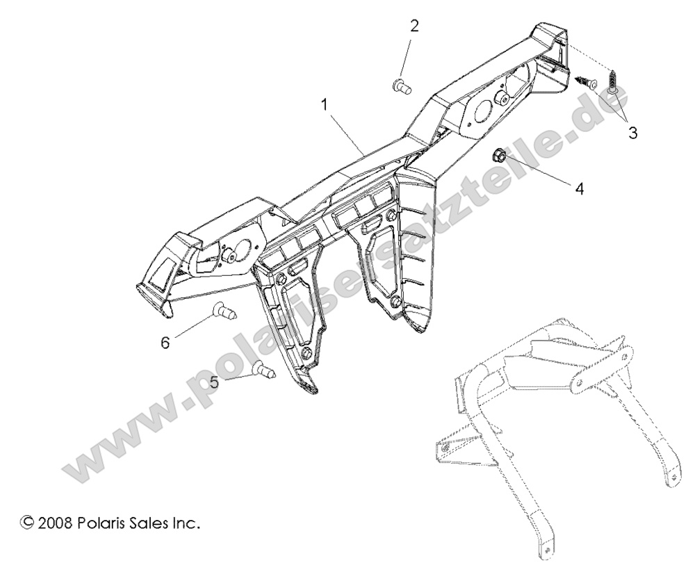 BODY, REAR BUMPER BODY, REAR BUMPER