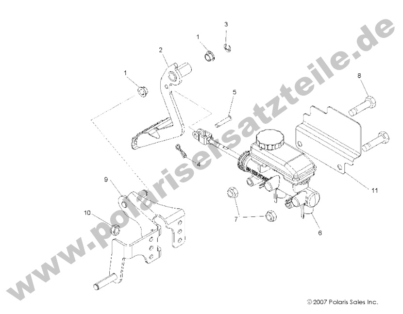 BRAKES, PEDAL and MASTER CYLINDER BRAKES, PEDAL and MASTER CYLINDER