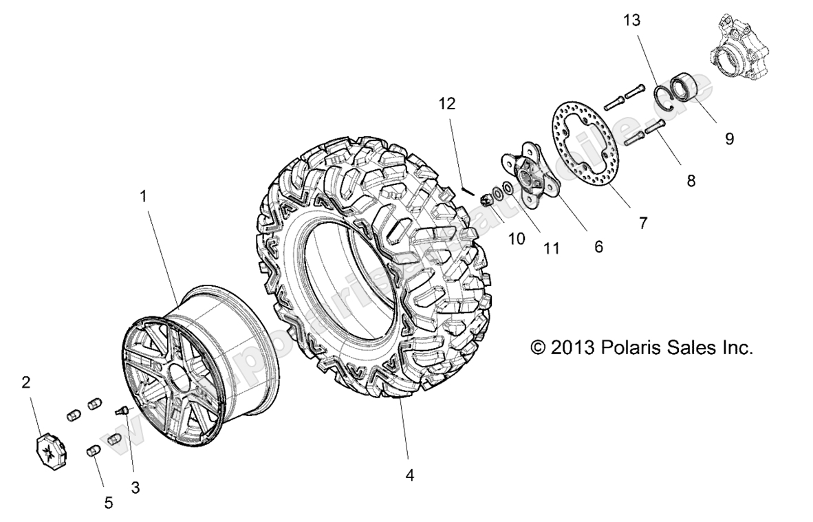 WHEELS, REAR WHEELS, REAR
