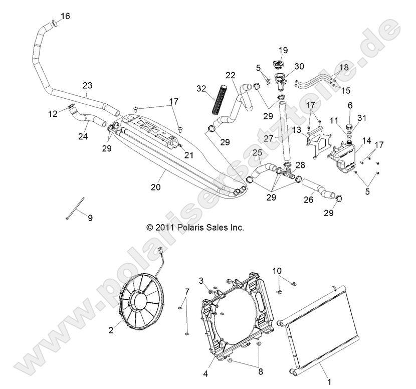ENGINE, COOLING SYSTEM ENGINE, COOLING SYSTEM
