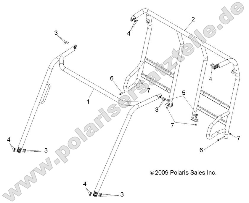 Chassis, Cab Frame