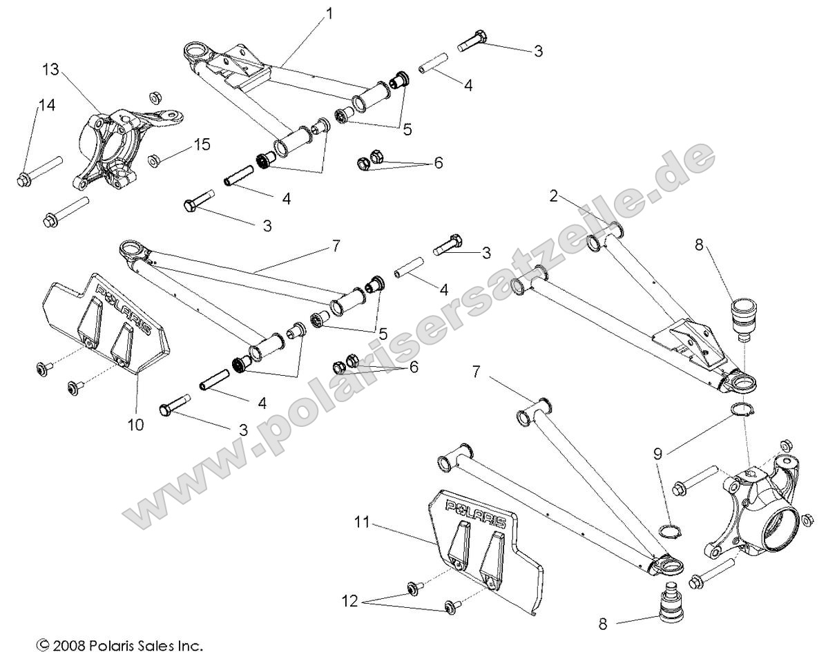 Suspension, Front Control Arms Suspension, Front Control Arms
