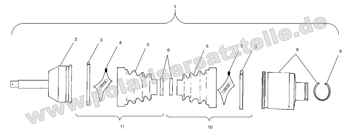 Rear Drive Shaft