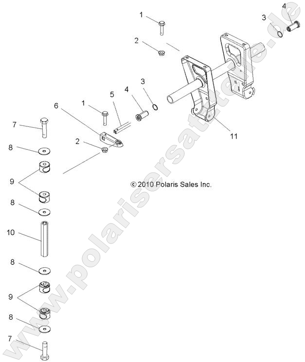 SUSPENSION, TORSION BAR SUSPENSION, TORSION BAR