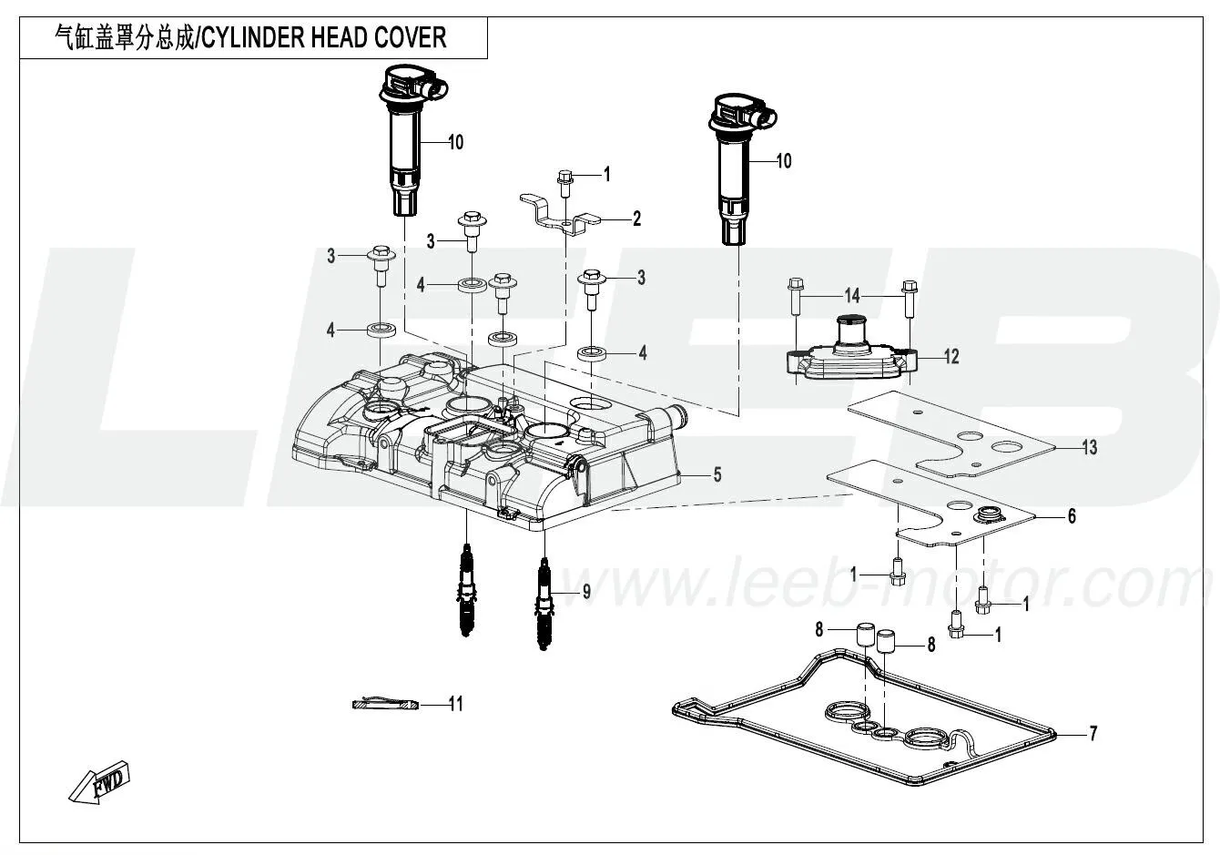 Zylinderkopfdeckel Zylinderkopfdeckel
