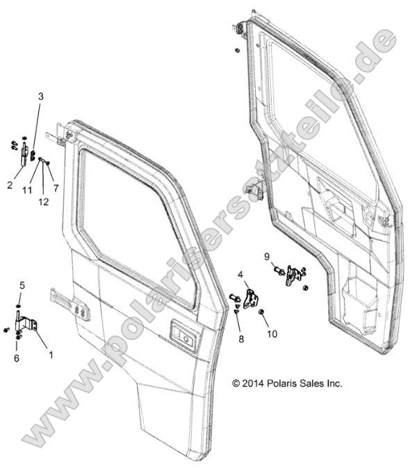 Body, Door Mounting