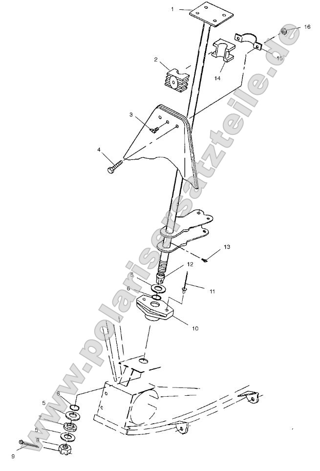 Steering Post (4963716371B006)