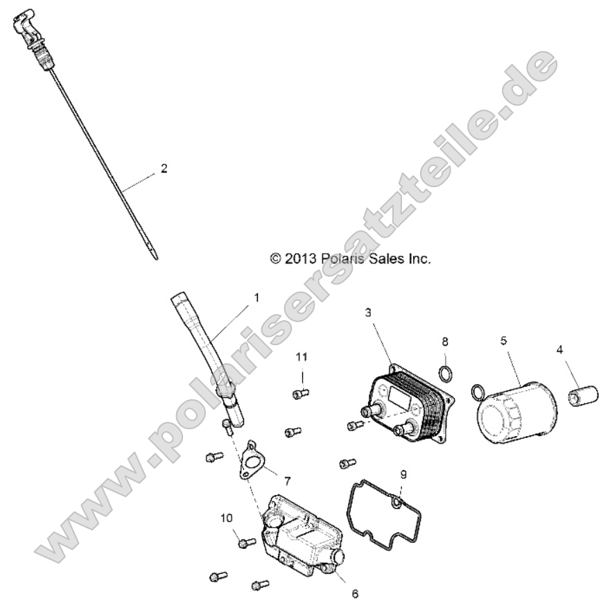 Engine, Dipstick and Oil Filter Engine, Dipstick and Oil Filter