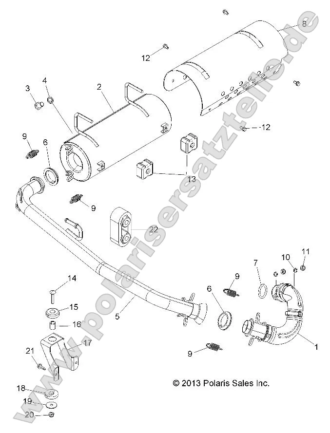 Engine, Exhaust System