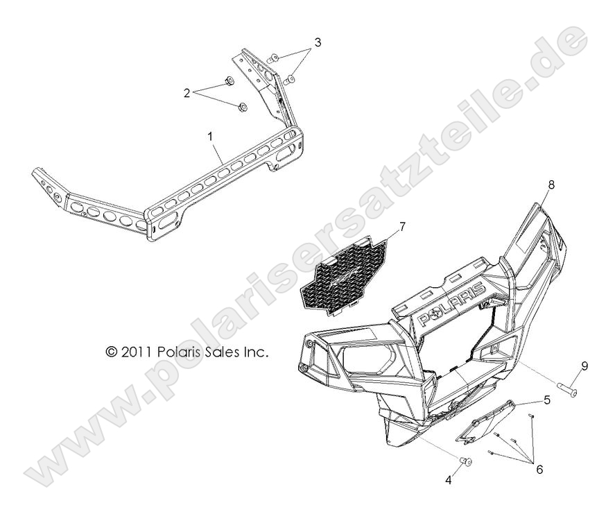 BODY, FRONT BUMPER